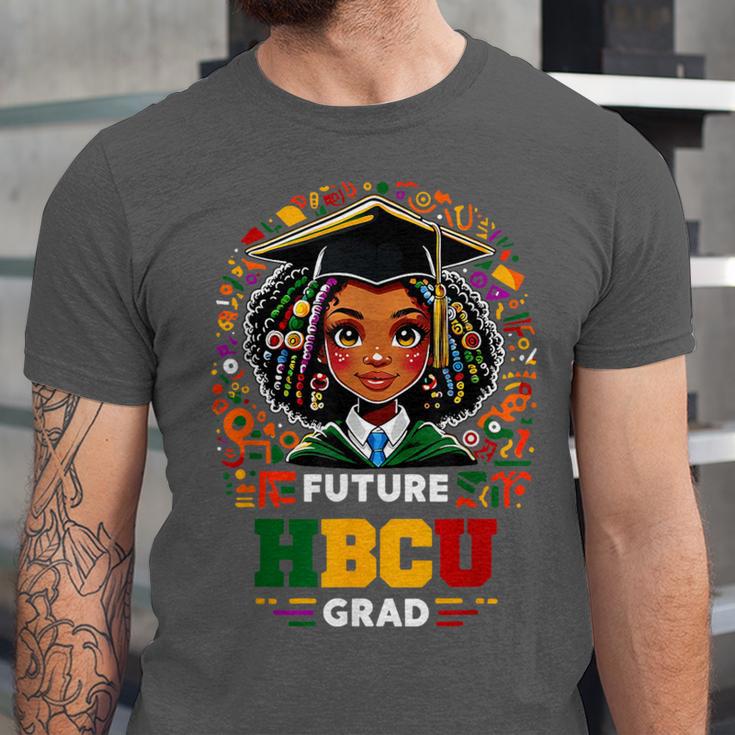 Future HBCU Grad Graduation Students Girl Kids Unisex Jersey T-Shirt