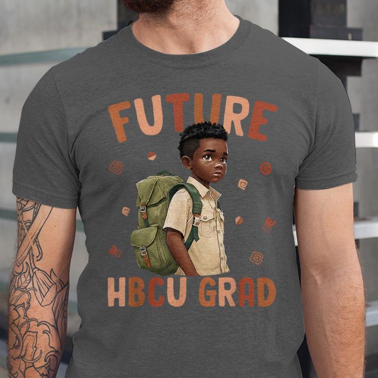Future HBCU Grad History Month Graduation Boys Kids Unisex Jersey T-Shirt