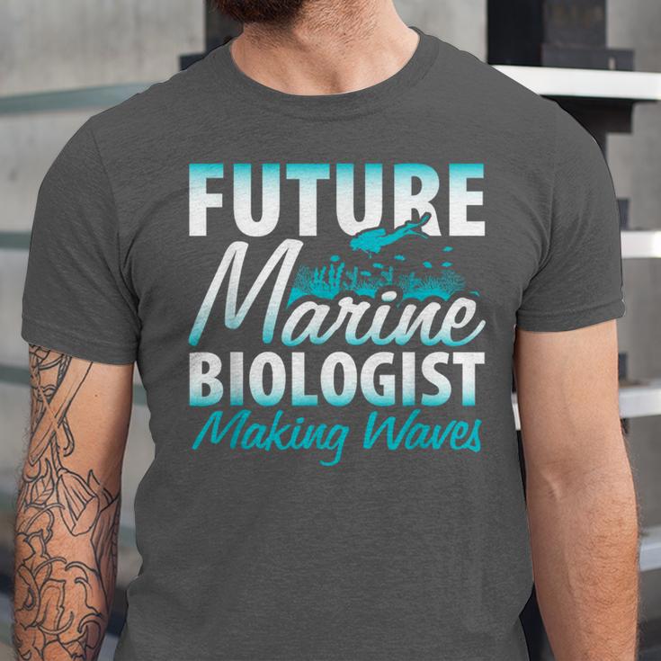 FUTURE MARINE BIOLOGIST MAKING WAVES Graduation T-Shirt Unisex Jersey T-Shirt