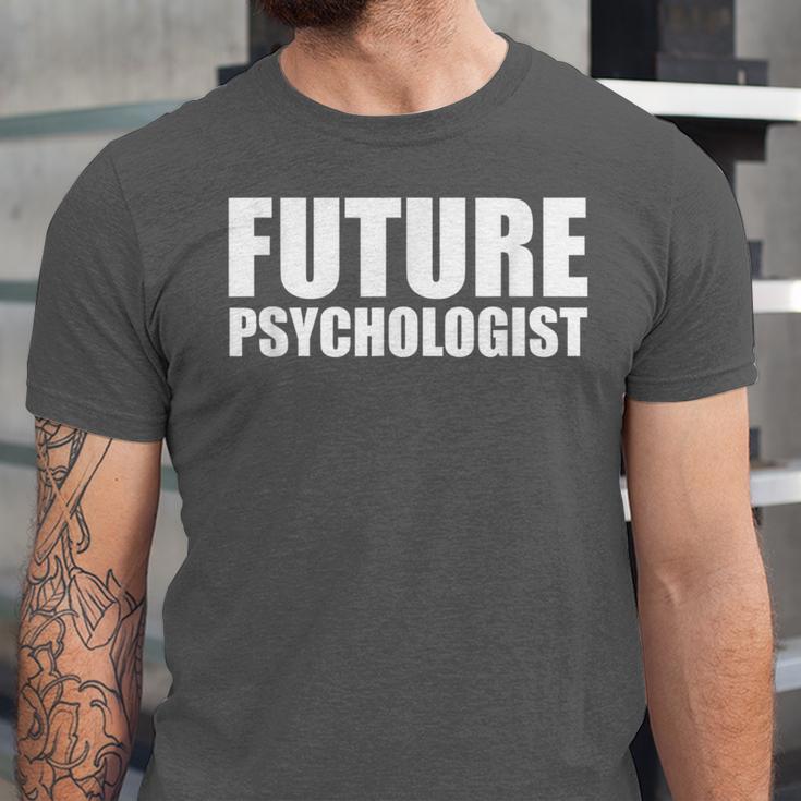Future Psychologist Graduate Graduation Psychology Student Unisex Jersey T-Shirt