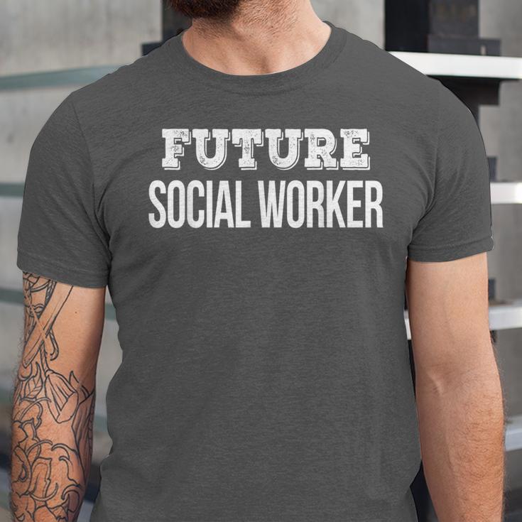 Future Social Worker Graduation T-Shirt Unisex Jersey T-Shirt