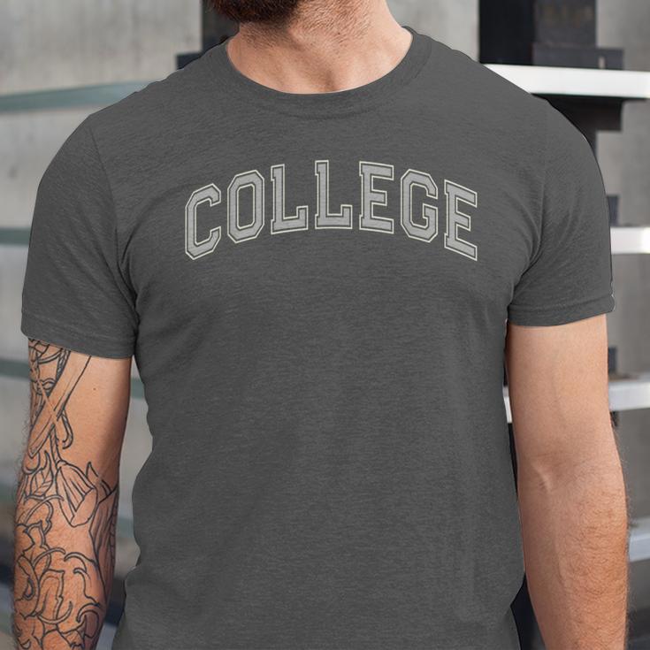 Generic COLLEGE Bound Senior Graduation Silly Colege Unisex Jersey T-Shirt