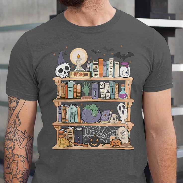 Ghost Book Reading Books Lover Teacher Happy Halloween Unisex Jersey T-Shirt Ghost Book Reading Books Lover Teacher Happy Halloween Unisex Jersey T-Shirt