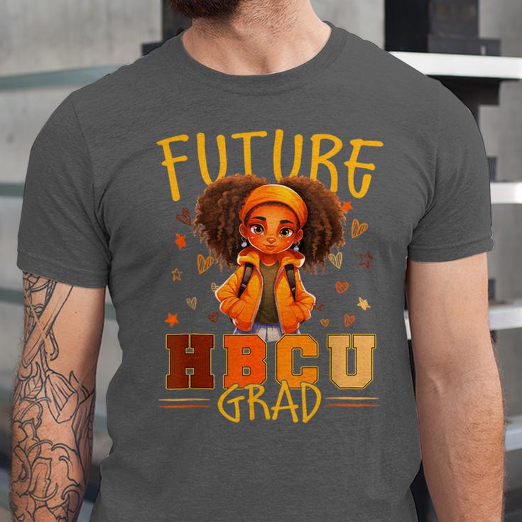 Girl Future HBCU Graduate Afro College Graduation Kids Unisex Jersey T-Shirt