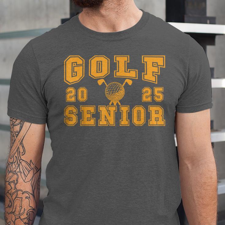 Golf Senior Night Golf Senior 2025 Graduation 14 Unisex Jersey T-Shirt