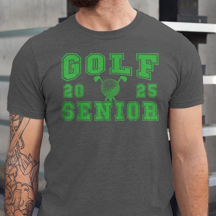 Golf Senior Night Golf Senior 2025 Graduation 32 Unisex Jersey T-Shirt