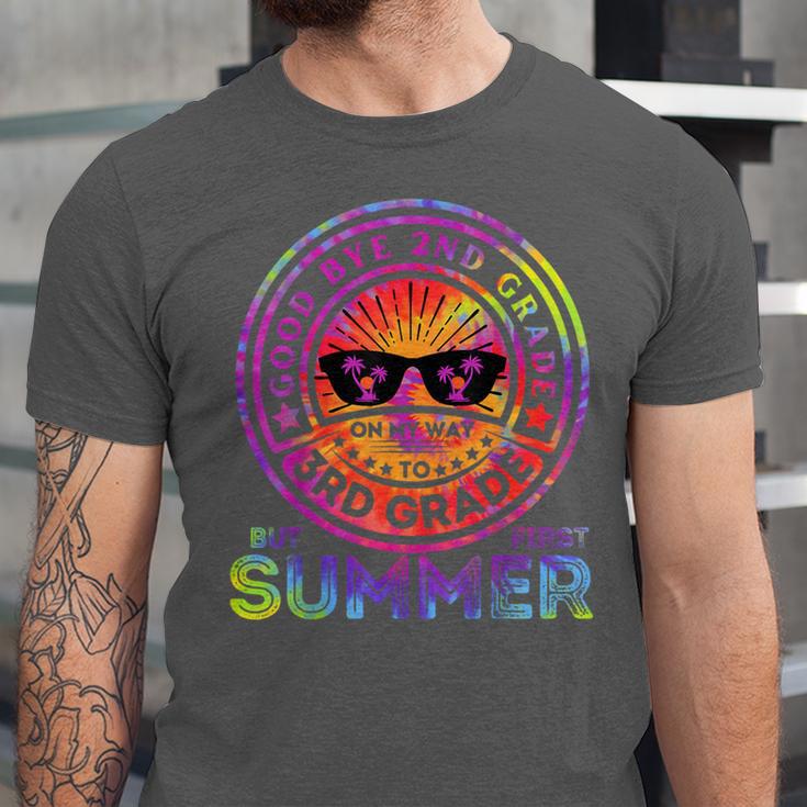 Goodbye 2nd Grade Graduation To 3rd Grade First Summer Kids Unisex Jersey T-Shirt