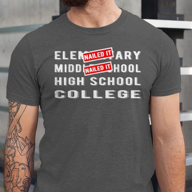 Goodbye 8th Grade Graduate Middle School Graduation Unisex Jersey T-Shirt