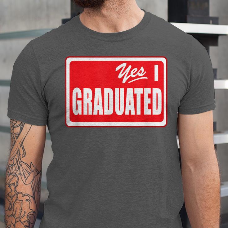 Graduate Class Of 2025 Senior Graduation End Of School Year Unisex Jersey T-Shirt