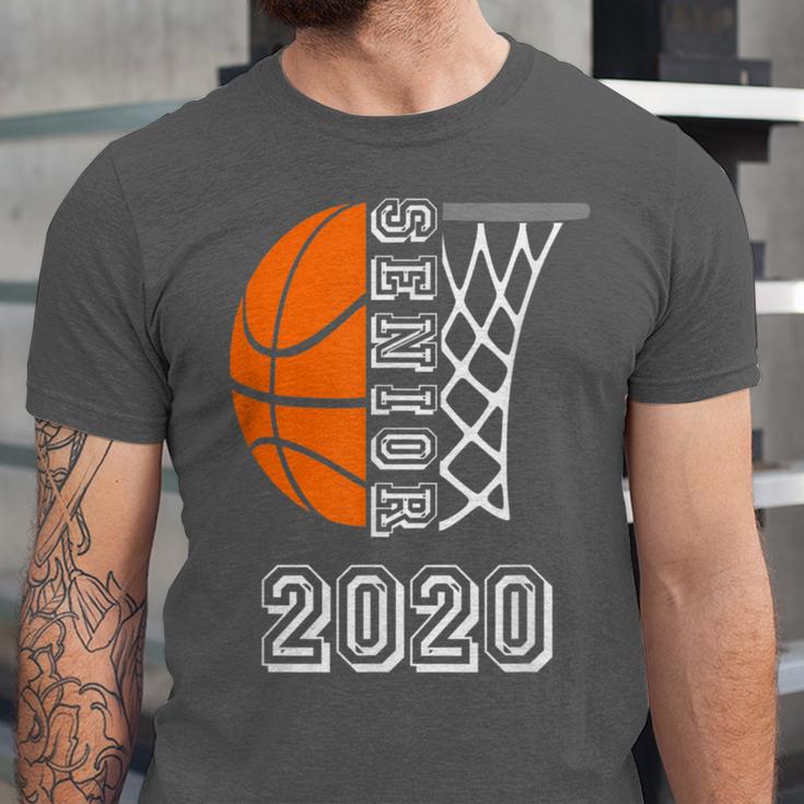 Graduate Senior Class 2020 Graduation Basketball Player Unisex Jersey T-Shirt