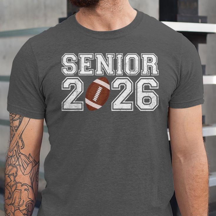 Graduate Senior Class Of 2026 Graduation American Football Unisex Jersey T-Shirt