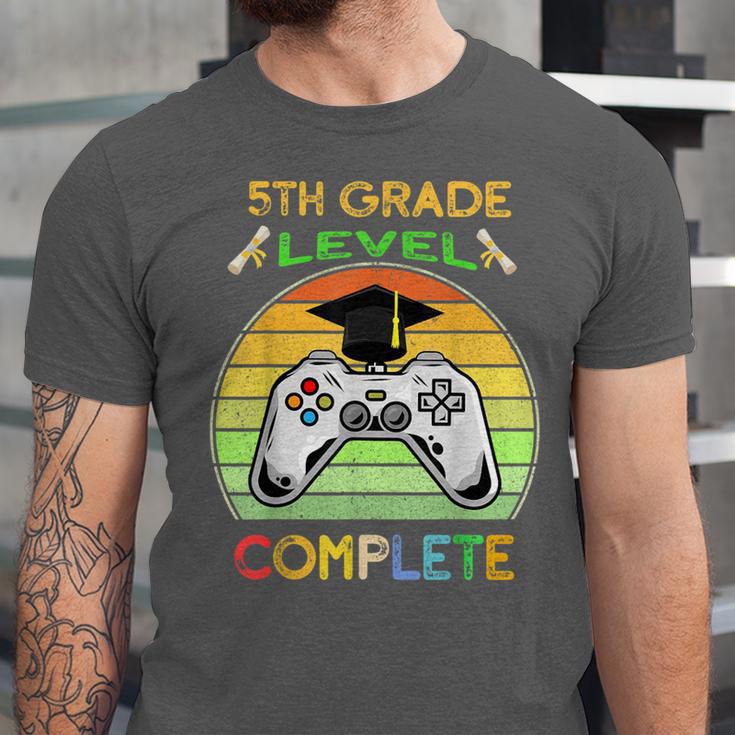 Graduation 5th Grade Level Complete Gamer Class 2021 Gaming Unisex Jersey T-Shirt
