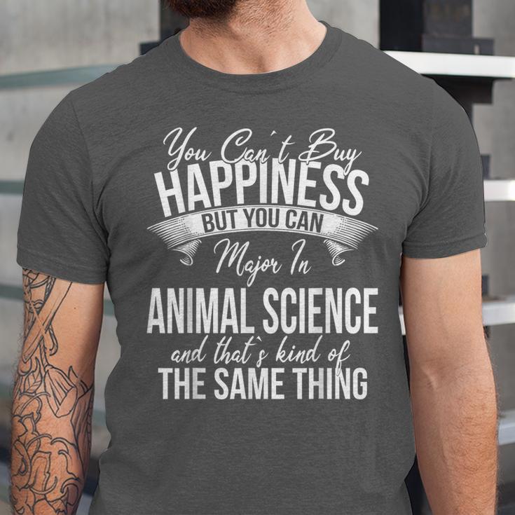 Graduation Animal Science Major Unisex Jersey T-Shirt