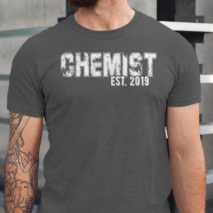Graduation For Chemists Established 2019 Shirt Unisex Jersey T-Shirt