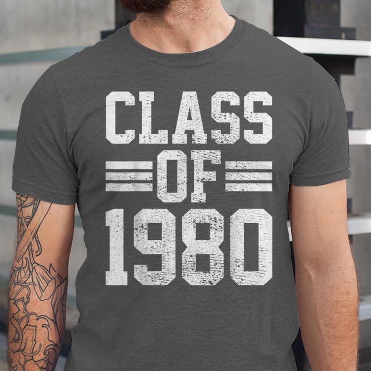 Graduation Class 1980 Unisex Jersey T-Shirt