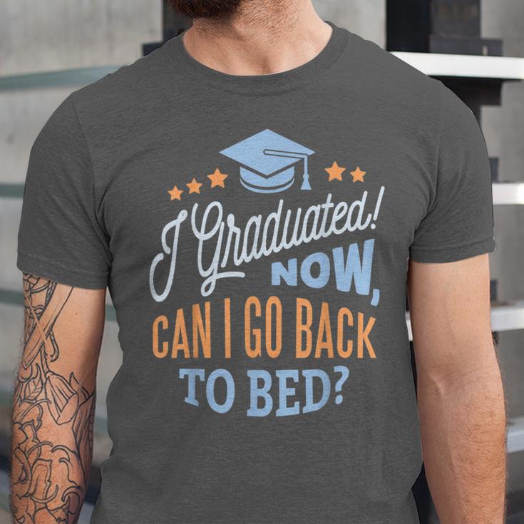 GRADUATION CLASS 2019 Now Back To Bed Senior Graduate Unisex Jersey T-Shirt