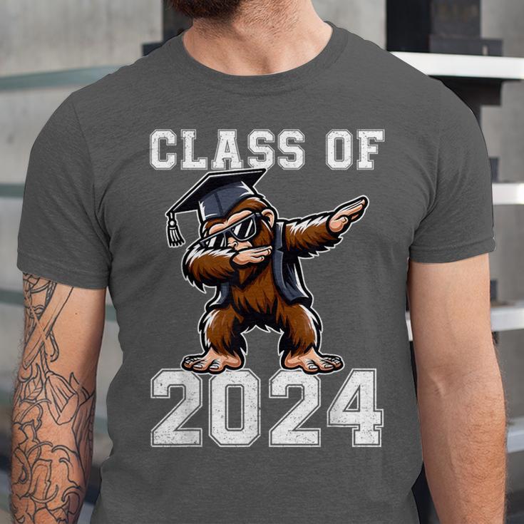 Graduation Class Of 2024 Bigfoot Graduated Seniors 2024 Unisex Jersey T-Shirt