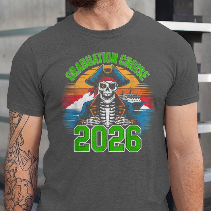 Graduation Cruise 2026 Group Pirate Matching Voyage Unisex Jersey T-Shirt
