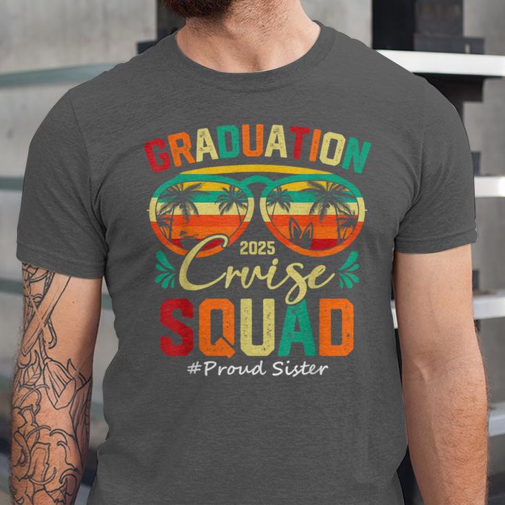 Graduation Cruise Squad 2025 Proud Sister Cruising Unisex Jersey T-Shirt