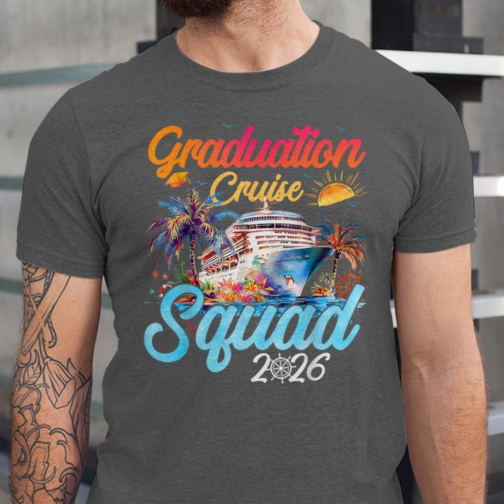 Graduation Cruise Squad 2026 Cruising Graduation Unisex Jersey T-Shirt