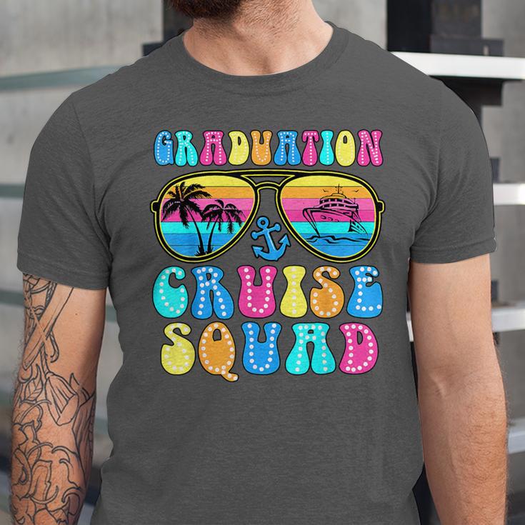 Graduation Cruise Squad Class Of 2025 Vacation Family Grad Unisex Jersey T-Shirt