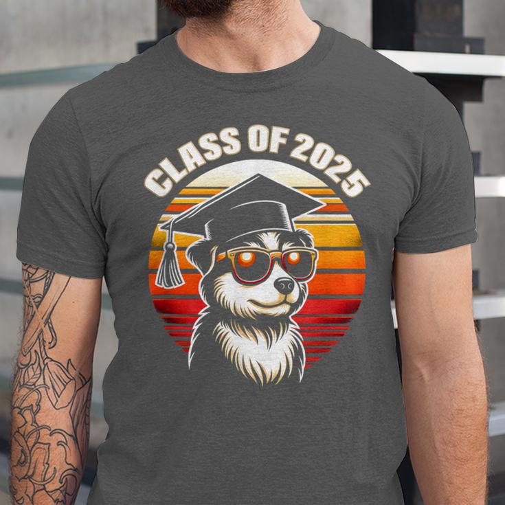 Graduation Day 2025 Graduate Class School Degree College Dog Unisex Jersey T-Shirt
