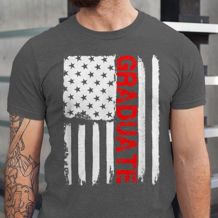 Graduation High School College Flag GraduateShirt 2018 Unisex Jersey T-Shirt