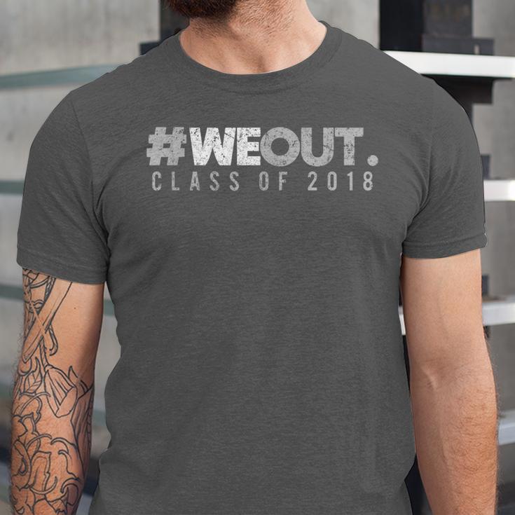 Graduation Shirt 2018 Hashtag WeOutShirt Unisex Jersey T-Shirt