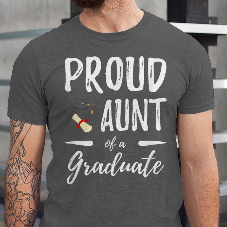 Graduation Shirt 2018 Proud Aunt Of a Graduate Unisex Jersey T-Shirt