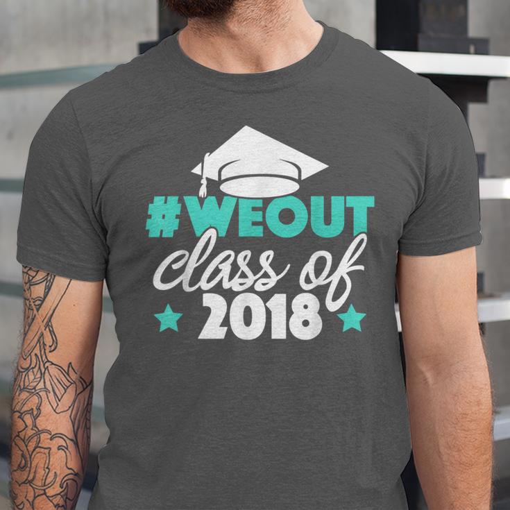 Graduation Shirt We Out Class Of 2018 Graduation Tee Unisex Jersey T-Shirt