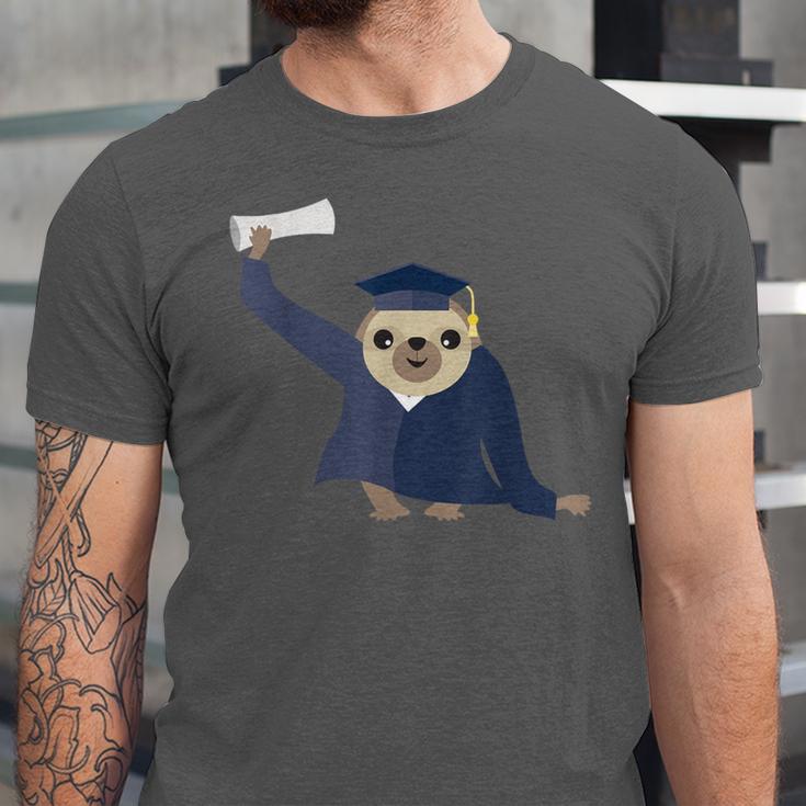 Graduation Sloth Lover T-Shirt Class Of 2019 Unisex Jersey T-Shirt
