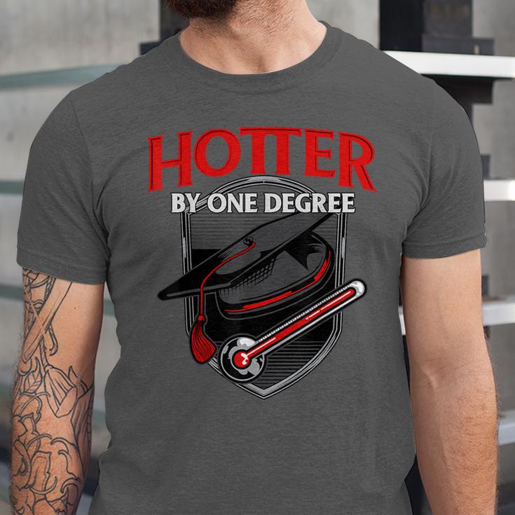 GraduationShirt Hotter By One Degree Unisex Jersey T-Shirt