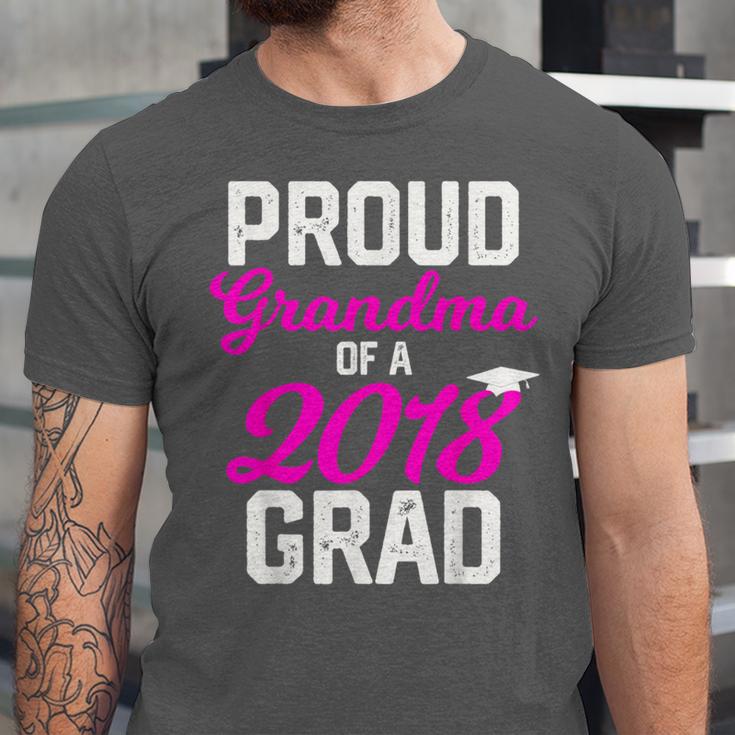 Grandma Graduation Shirt 2018 High School College Grad Unisex Jersey T-Shirt
