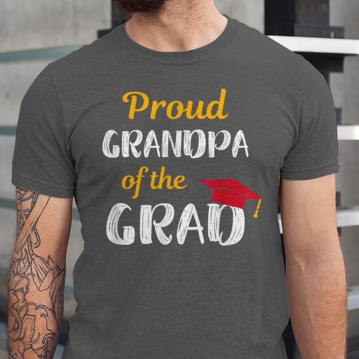 Grandpa Of Graduate Shirt Proud Grandfather Graduation Tee Unisex Jersey T-Shirt