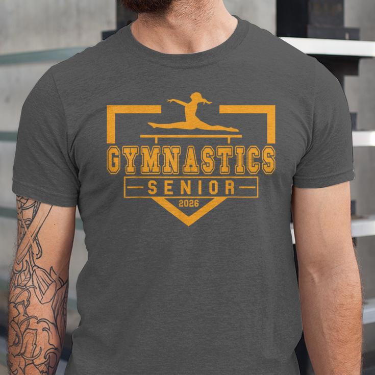 Gymnastics Senior Night Gymnastics Senior 2026 Graduation 14 Unisex Jersey T-Shirt
