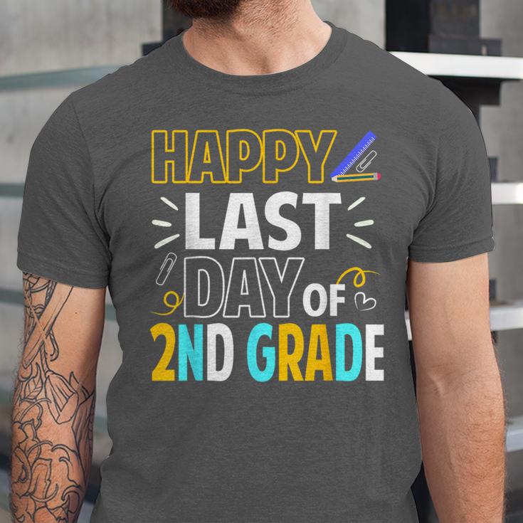 Happy Last Day Of 2nd Grade Shirt Cutie Graduation Unisex Jersey T-Shirt
