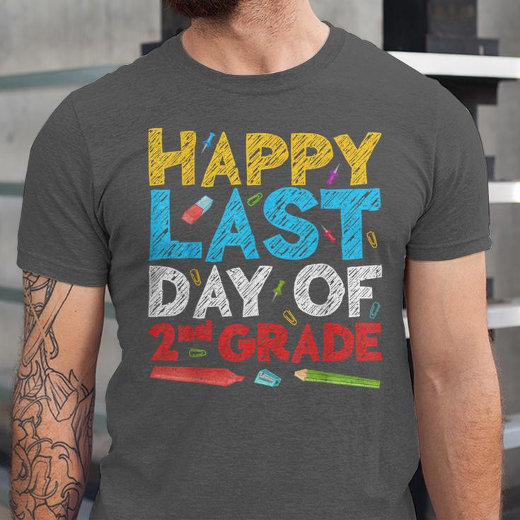 Happy Last Day Of 2nd Grade Shirt Second Grade Graduation Unisex Jersey T-Shirt