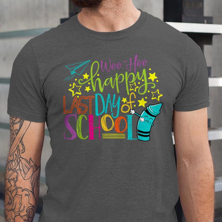 Happy Last Day Of School Student Teacher Graduation Unisex Jersey T-Shirt