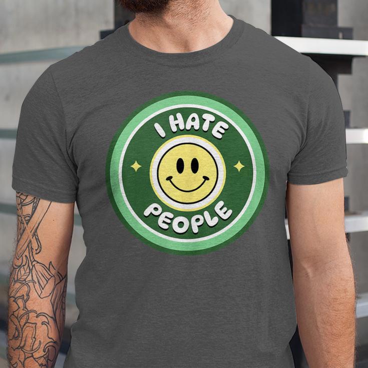 I Hate People Saying For Introverts Unisex Jersey T-Shirt I Hate People Saying For Introverts Unisex Jersey T-Shirt
