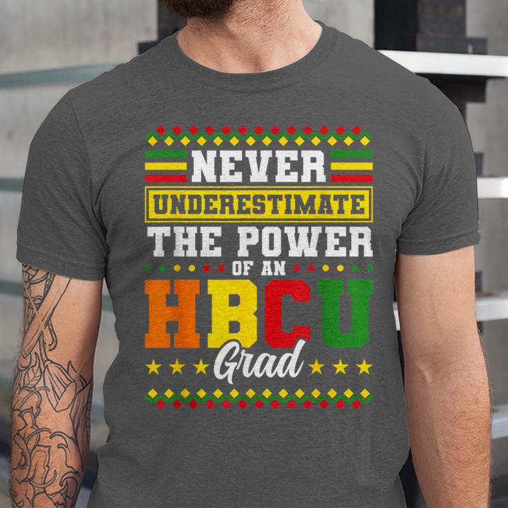 HBCU Grad Historically College Graduation Unisex Jersey T-Shirt