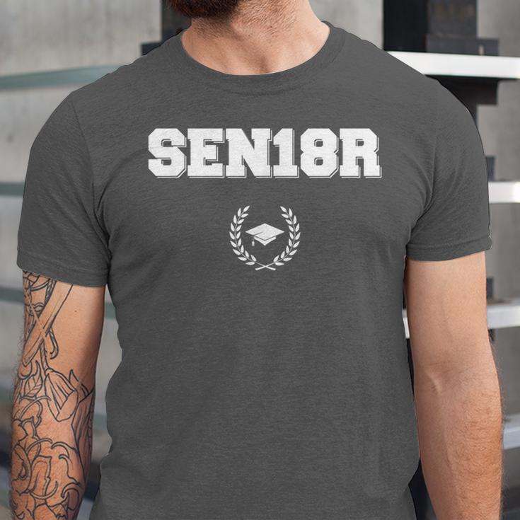 High School College Senior Graduation TShirt 2018 Unisex Jersey T-Shirt