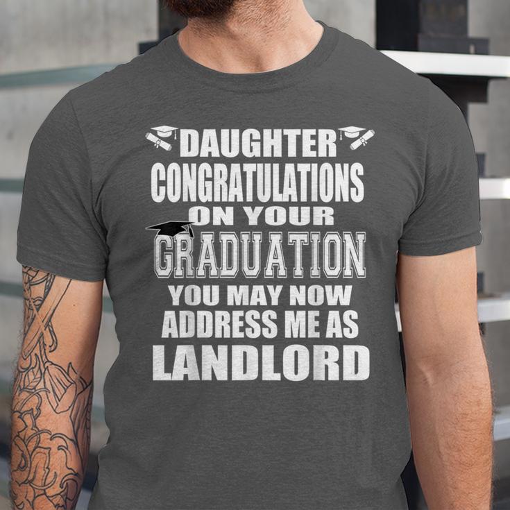 High School Graduation Mom DadShirt College Grad Unisex Jersey T-Shirt