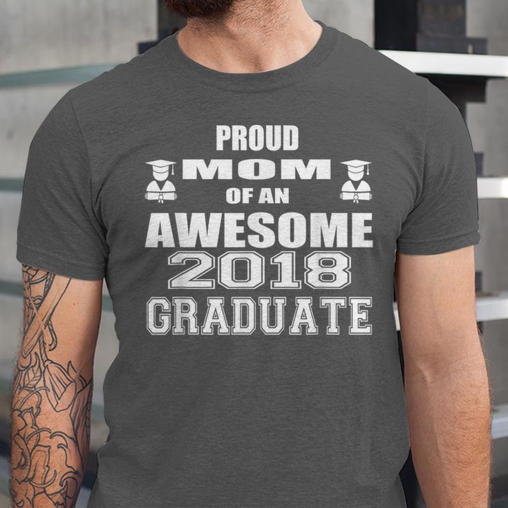 High School Graduation MomShirt College Graduation Unisex Jersey T-Shirt