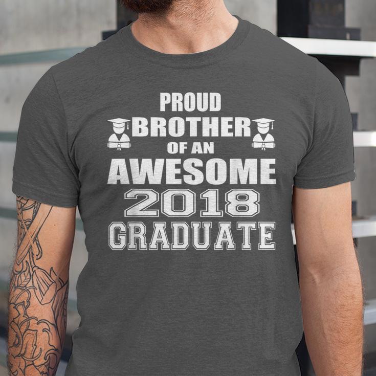 High School Graduation Shirt College Graduation Brother Unisex Jersey T-Shirt