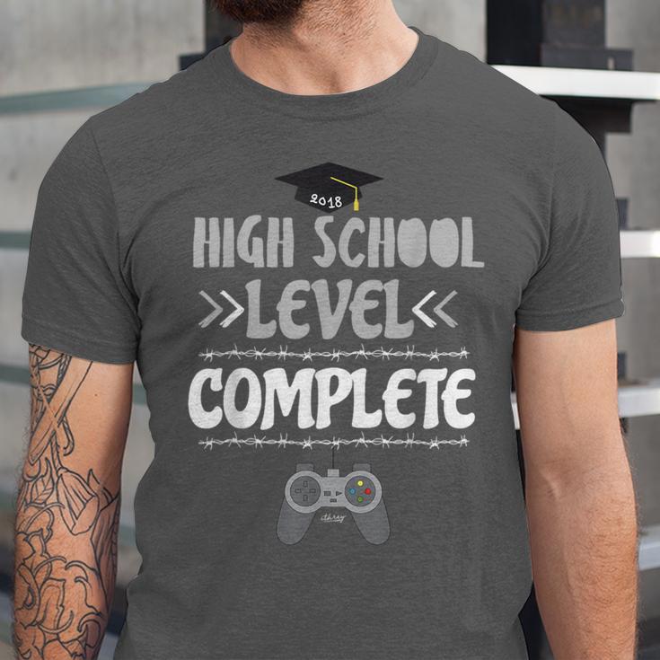 High School Graduation Shirt Video Gamer Graduation Unisex Jersey T-Shirt