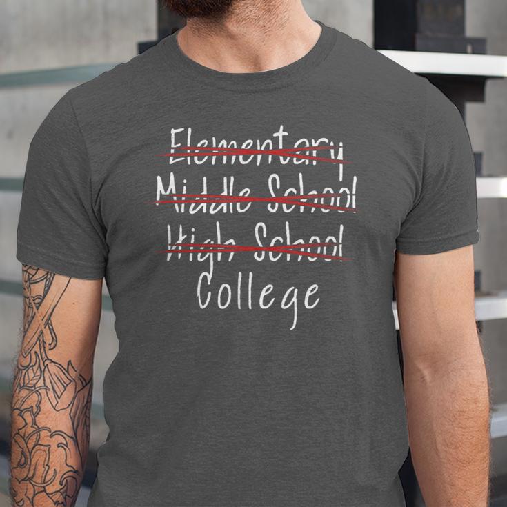 High School Graduation Shirts Graduate Grad Unisex Jersey T-Shirt