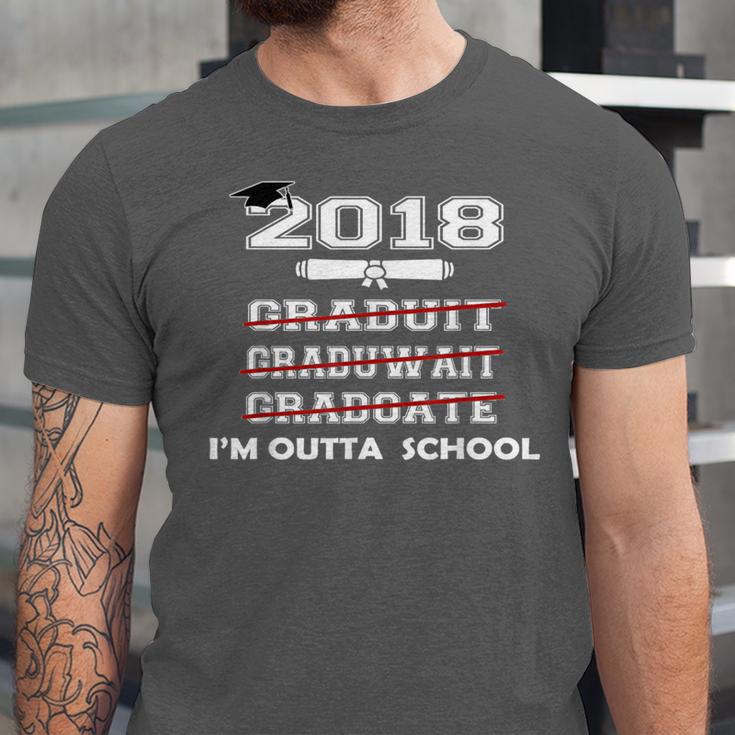 High School GraduationShirt College Graduation Unisex Jersey T-Shirt