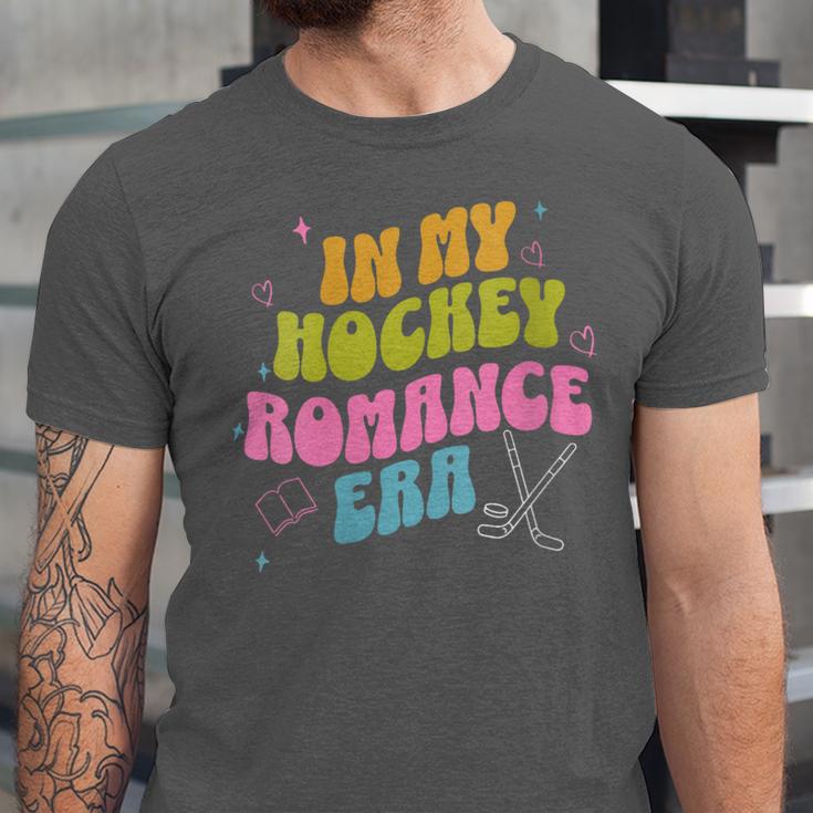 In My Hockey Romance Era Hockey Romance Reader Book CLub Unisex Jersey T-Shirt
