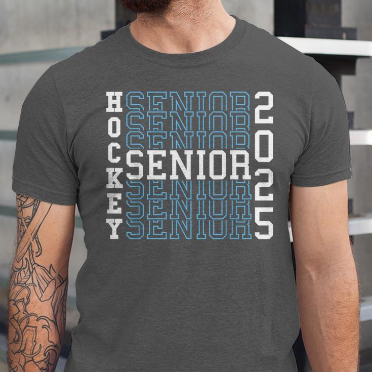 Hockey Senior Night Hockey Senior 2025 Graduation 50 Unisex Jersey T-Shirt