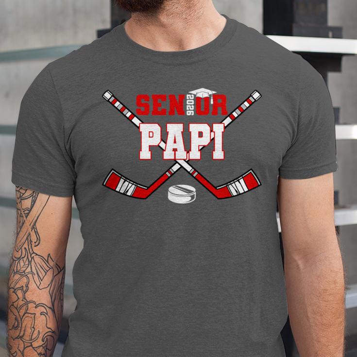 Hockey Senior Papi Graduation Class Of 2026 Kids Unisex Jersey T-Shirt